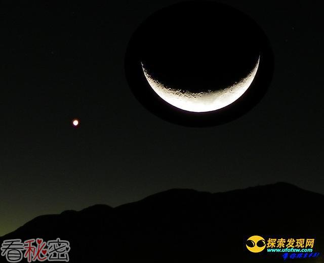 7月8日晚上天空将上演“土星伴月”景象