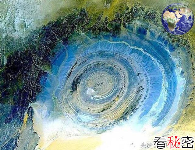 连接地狱的大门——撒哈拉之眼，如此奇观究竟如何形成？