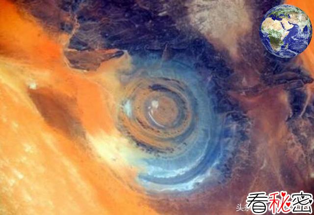 连接地狱的大门——撒哈拉之眼，如此奇观究竟如何形成？