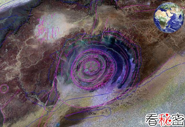 连接地狱的大门——撒哈拉之眼，如此奇观究竟如何形成？