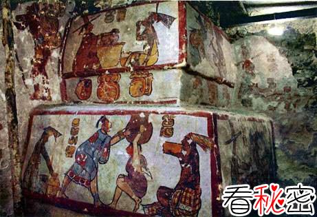 考古发现描绘日常生活的玛雅壁画