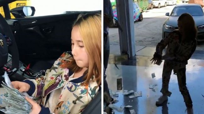 马桶比你房租贵！9岁女炫富爆红 撒钱跩呛：你们是穷鬼