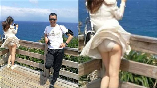 与海景合影意外拍到「海风」 笑翻网友：原来海风是肉色的