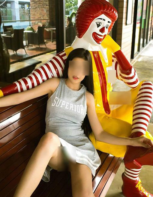 正妹网红「小裤裤不雅照」流出 竟惹怒泰国麦当劳扬言提告