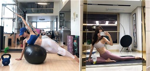 热衷运动甩妈味！43岁辣妈逆天「美腿杀」　网友全跪了