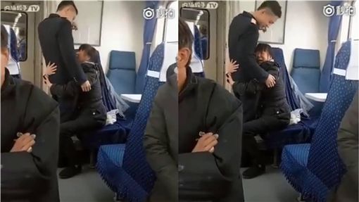 找男友出奇招！大妈熊抱小鲜肉哭喊「你是我男朋友啊」