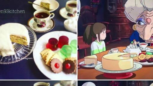 一模一样！料理达人「神复制」 重现宫崎骏动画美食