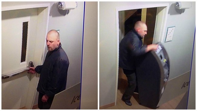 他把136公斤ATM整台搬走 全程竟没人发现