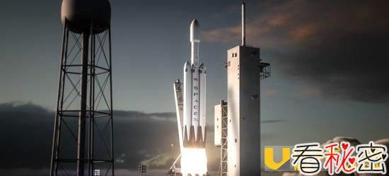 SpaceX准备发射重型火箭 用于登陆月球以及火星