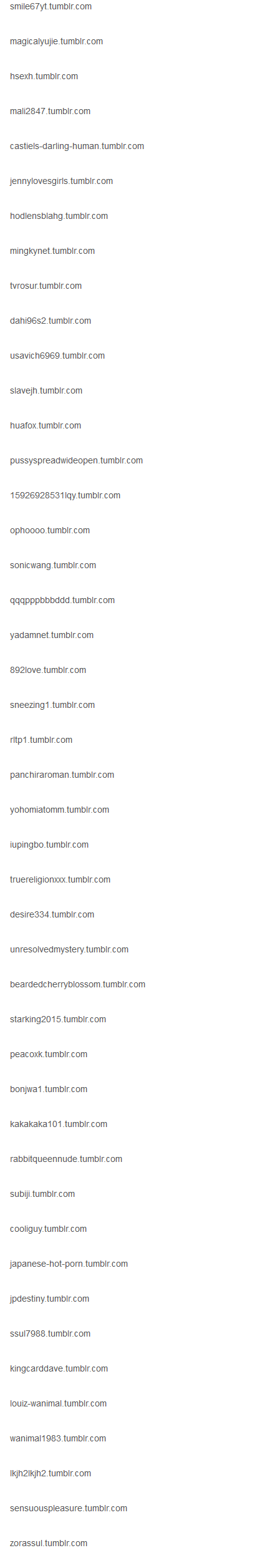 汤不热(tumblr)福利
