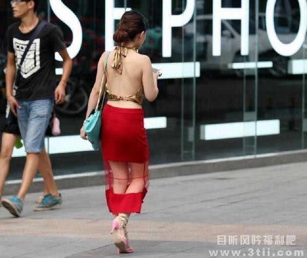 街拍美女