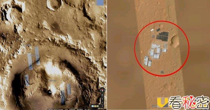 网友在谷歌火星发现「超诡异建筑」！ 放大后看竟清晰到爆表是外星人盖的？