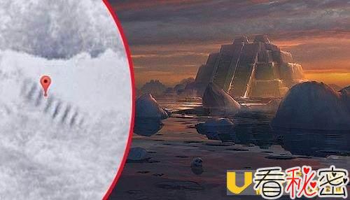 南极惊现“巨型楼梯”UFO的秘密基地还是外星人留下的遗迹
