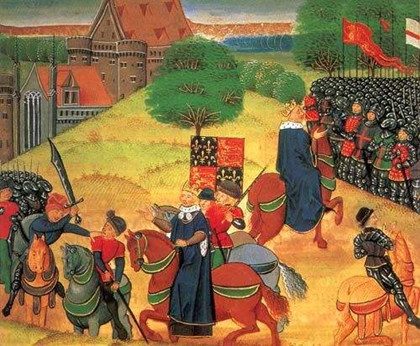 1381年6月15日：英国农民领袖瓦特·泰勒遇刺身亡   起义失败