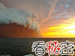 红色沙尘暴袭卷澳大利亚海岸 血色遮天